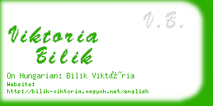 viktoria bilik business card